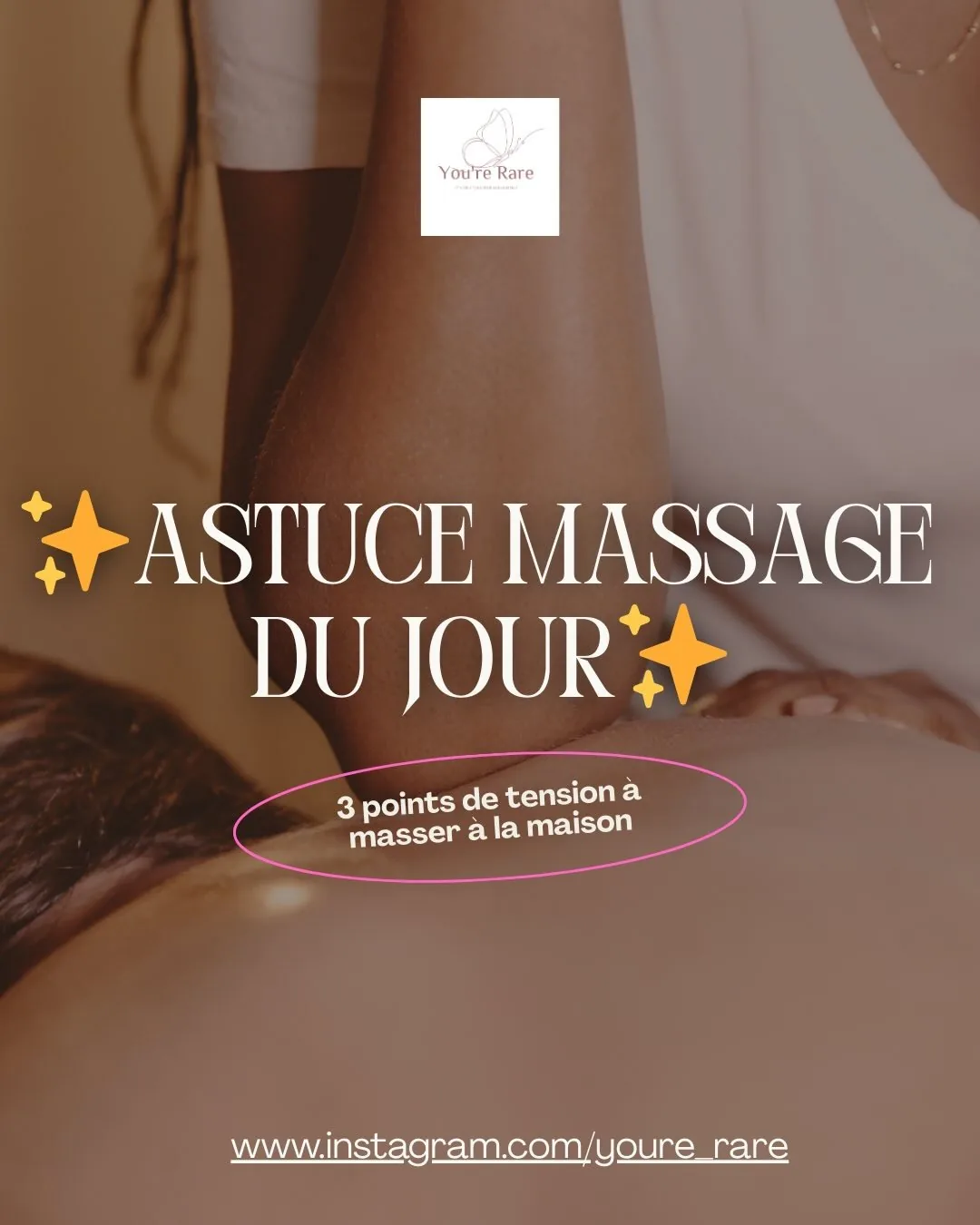 Astuce massage du jour : 3 points de tension à masser à la maison